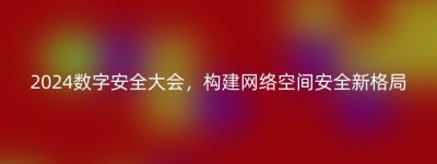 2024数字安全大会，构建网络空间安全新格局