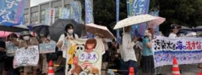 福岛核污染水空罐拆解：核事故阴影下的艰难抉择